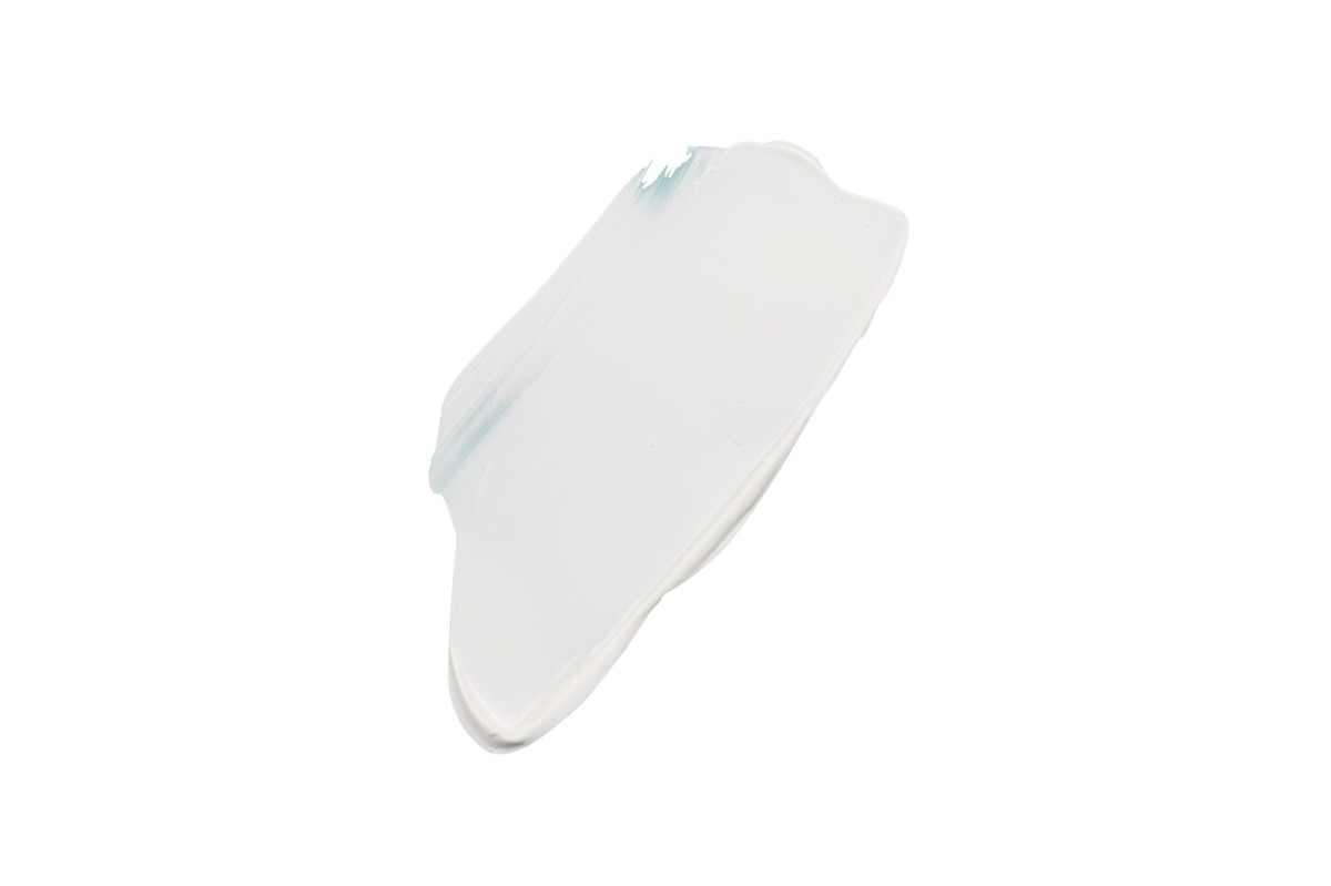 White cream texture swipe